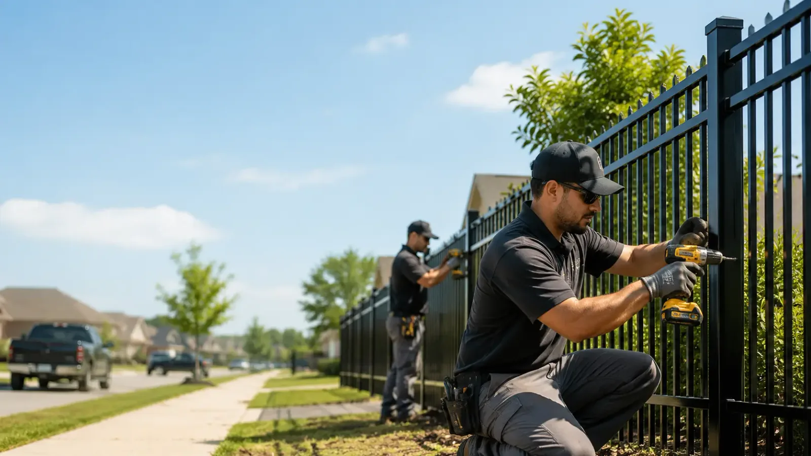 Metal Fence Installation in Hampton, IL